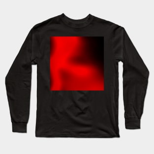 red black blur Long Sleeve T-Shirt